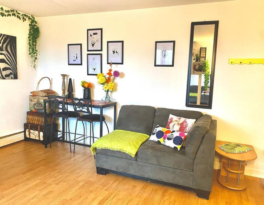 Apartment Entire Loft - Elevator - Balcony - Free P - 10m Downtown